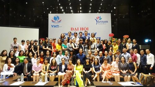 Các thành viên tham dự Đại hội Chi hội Nhân sự Khách sạn Việt Nam